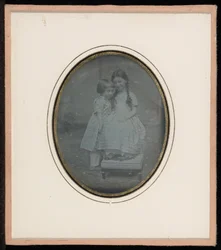(Porträt von zwei Töchtern von Sophie Eynard-Eynard)